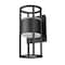 Z-Lite Luca Outdoor Wall, 2-Light, 5.75 In.W x 6.25 In.L x 12 In.H, Black/Etched 517S-BK-LED - alternate 3